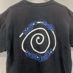 🔥🔥 Vintage BLOOD ORANGE Negro Swan Music Band Concert Tour Tee Men Sz Lg - EUC
